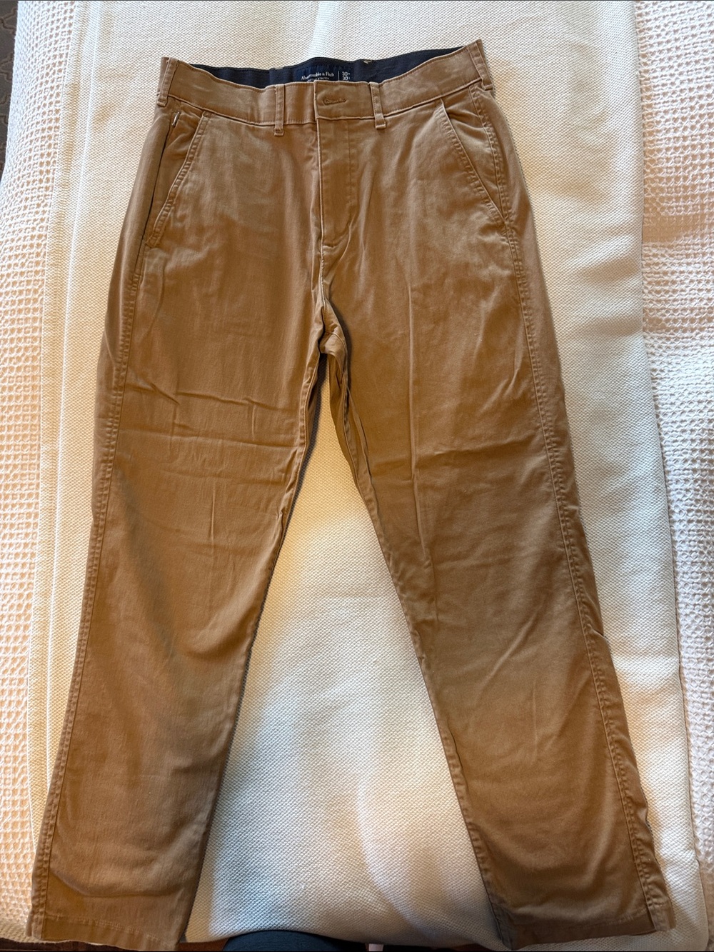 Abercrombie & Fitch Straight Stretch Chino Pants